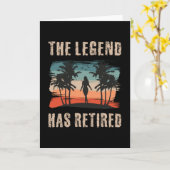 The legend has retired, Retitation, Retiree Kaart (Gele Bloem)