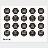The legend has retired, Retitation, Retiree Ronde Sticker (Vel)