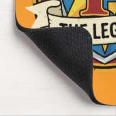 The Legend Monogram P - Aangepaste Superheld Gamer Muismat (Hoek)