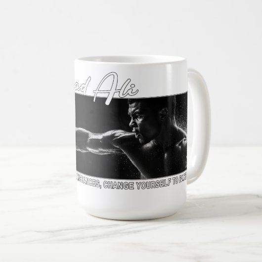 The legend Muhammad Ali Koffiemok (Voorkant rechts)