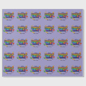 The Legend of Day 67 Rainbow School Celebration Cadeaupapier (Vlak)