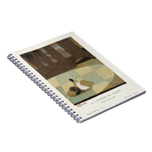 The Legend of Joseph beroemd gemaakt door Charles  Notitieboek (Rechterzijde)