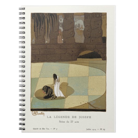 The Legend of Joseph beroemd gemaakt door Charles  Notitieboek (Voorkant)