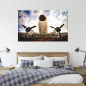 The Legend Of The Skies Canvas Afdruk (Insitu (Slaapkamer))