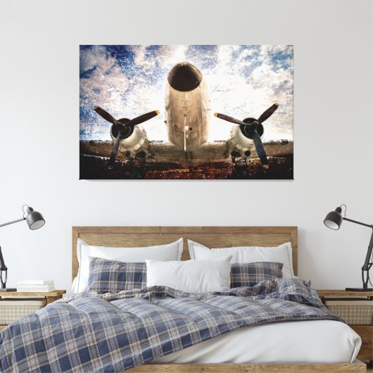 The Legend Of The Skies Canvas Afdruk (Insitu (Slaapkamer))