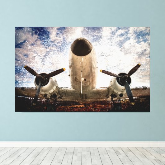 The Legend Of The Skies Canvas Afdruk (Insitu (Houten vloer))