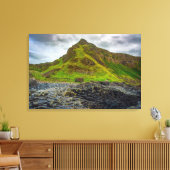 The Legendary "Giant's Causeway": Nature's Ancient Canvas Afdruk (Insitu (Woonkamer))