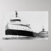 The Legendary S.S. Edmund Fitzgerald Poster (Voorkant)
