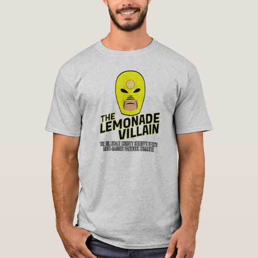 The Lemonade Villain (Mannen T-Shirt) T-shirt (Voorkant)
