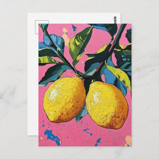 The Lemons Briefkaart (Voorkant / Achterkant)