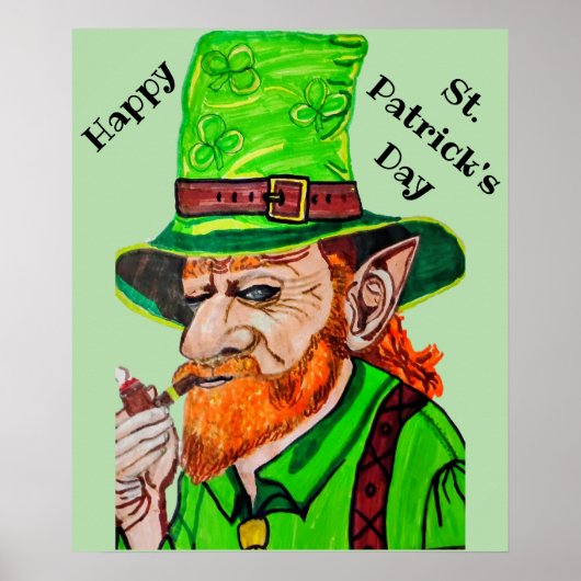 THE LEPRECHAUN OF THE WOODLANDS  POSTER (Voorkant)