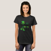 The Leprechauns Made Me Do It St Patricks Day Sham T-shirt (Voorkant volledig)