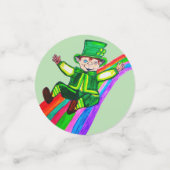 THE LEPRECHAUN'S RAINBOW  CONFETTI (Kleine voorkant)