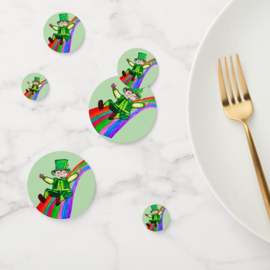 THE LEPRECHAUN'S RAINBOW  CONFETTI (Groep)