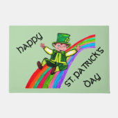 THE LEPRECHAUN'S RAINBOW  DEURMAT (Voorkant)