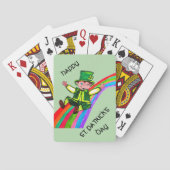 THE LEPRECHAUN'S RAINBOW  POKERKAARTEN (Achterkant)