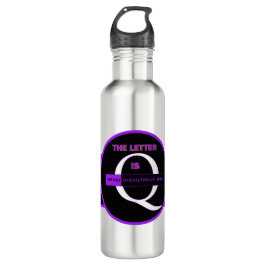 The Letter Q | Never Anonymous – Alfa Sity Design Waterfles