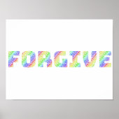 The Liberating Act: Allow Yourself to FORGIVE Rain Poster (Voorkant)