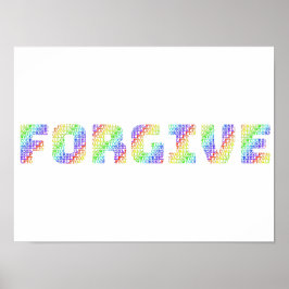 The Liberating Act: Allow Yourself to FORGIVE Rain Poster