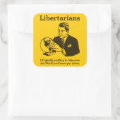 The Libertarian Plot Sticker (Tas)