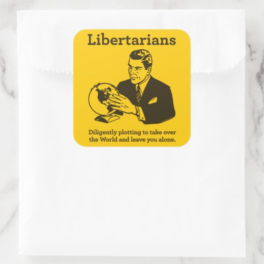 The Libertarian Plot Sticker (Tas)