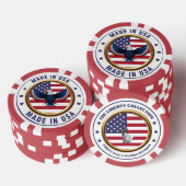 The Liberty Collection Poker Chip – Gemaakt in de  (Opstapeling)