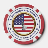 The Liberty Collection Poker Chip – Made in USA (Achterkant)