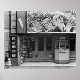 The Liberty Theater, 1935.  foto Poster