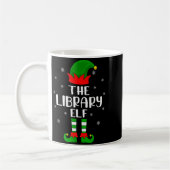 The Library Elf Christmas Party Matching Family Xm Koffiemok (Links)