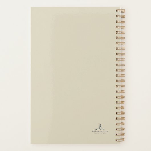 The Library Stamp Minimalist Book Lover Planner (Achterkant)