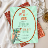 The Life of a Bride Invitation Kaart