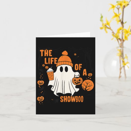 The Life Of A Showboo Halloween Costume Bow Boo Gi Kaart (Gele Bloem)