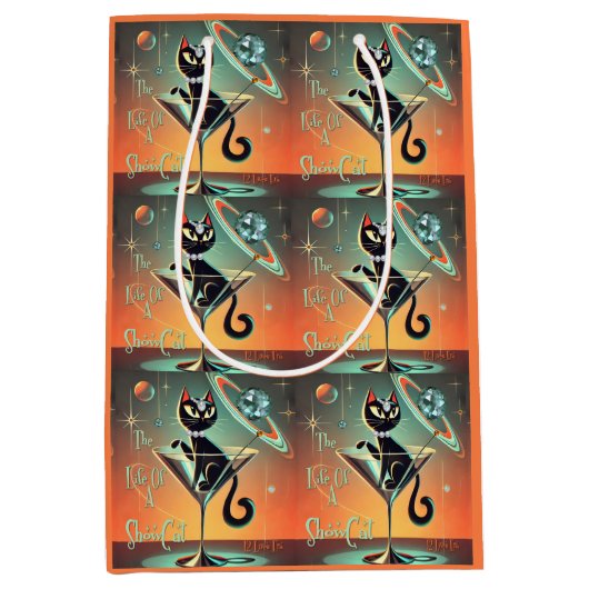 The Life Of A Showgirl Cat Medium Cadeauzakje (Voorkant)