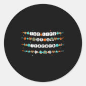 The Life Of A Teacher, Teacher Bracelets Elementar Ronde Sticker (Voorkant)