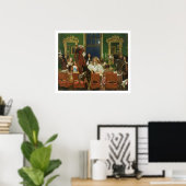 The Life of Buckingham, 1853-55 (olie op doek) (s Poster (Thuiskantoor)
