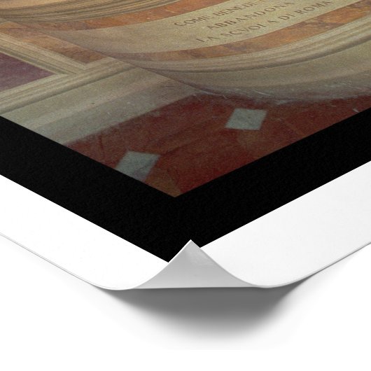 The Life of St. Benedict (fresco) (detail) Poster (Hoek)