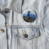 The Lift - Scooterrijder Ronde Button 5,7 Cm (In situ)