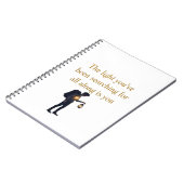 The light is you iPad Smart Cover Notitieboek (Linkerzijde)