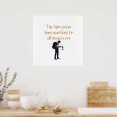 The light is you iPad Smart Cover Poster (Keuken)