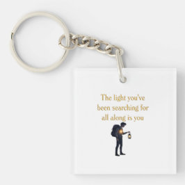 The light is you iPad Smart Cover Sleutelhanger