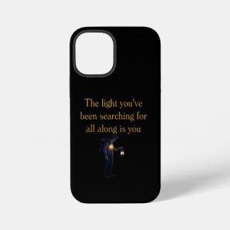The light is you iPhone 12 mini hoesje