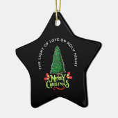 THE LIGHT OF LOVE ON HOLY NIGHT KERAMISCH ORNAMENT (Links)