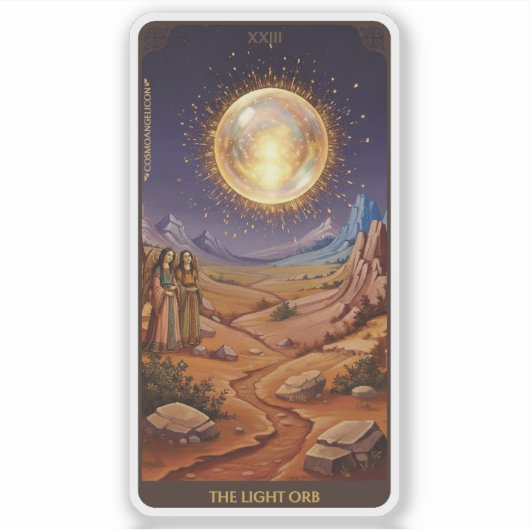 The Light Orb - Sticker (Voorkant)