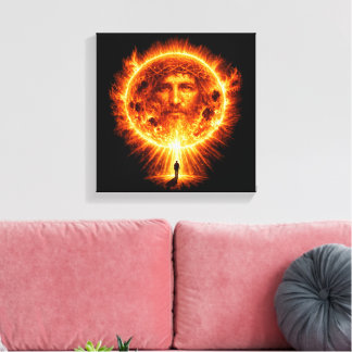 The Light. The Son. Canvas Afdruk