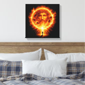 The Light. The Son. Canvas Afdruk (Insitu (Slaapkamer))