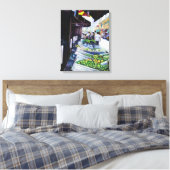 The Lighter Side of Lavender Street, Singapore Canvas Afdruk (Insitu (Slaapkamer))