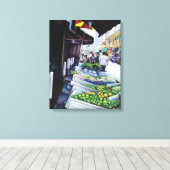 The Lighter Side of Lavender Street, Singapore Canvas Afdruk (Insitu (Houten vloer))