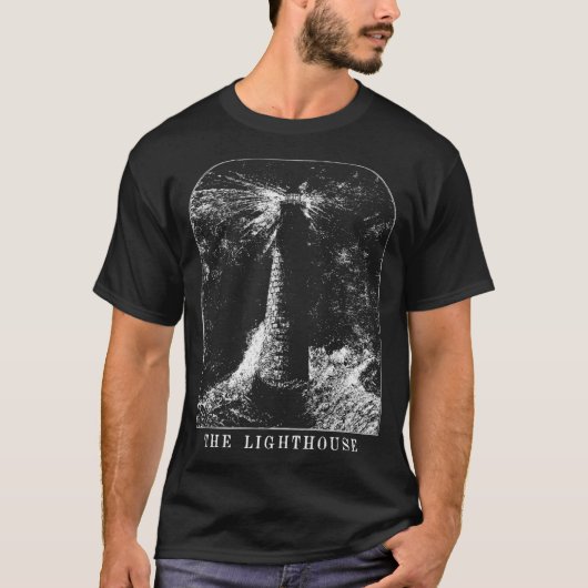 The Lighthouse retro T-shirt (Voorkant)