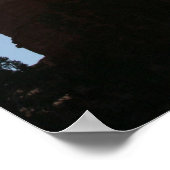 The Lighthouse Rock Formation in Palo Dura Canyon Poster (Hoek)