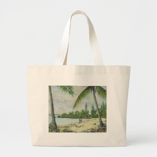 The Lighthouse Zanzibar 1995 Grote Tote Bag (Voorkant)